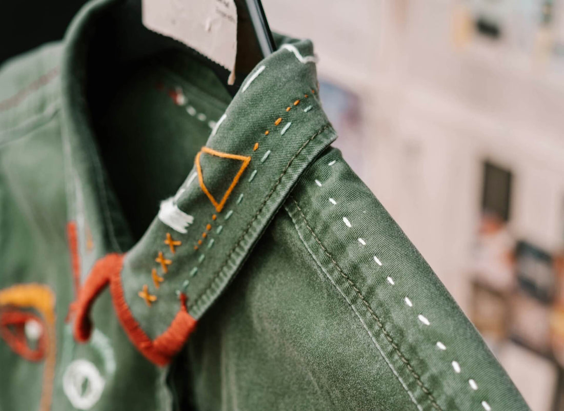 6 fun ways to add DIY cross stitch embroidery to your clothing