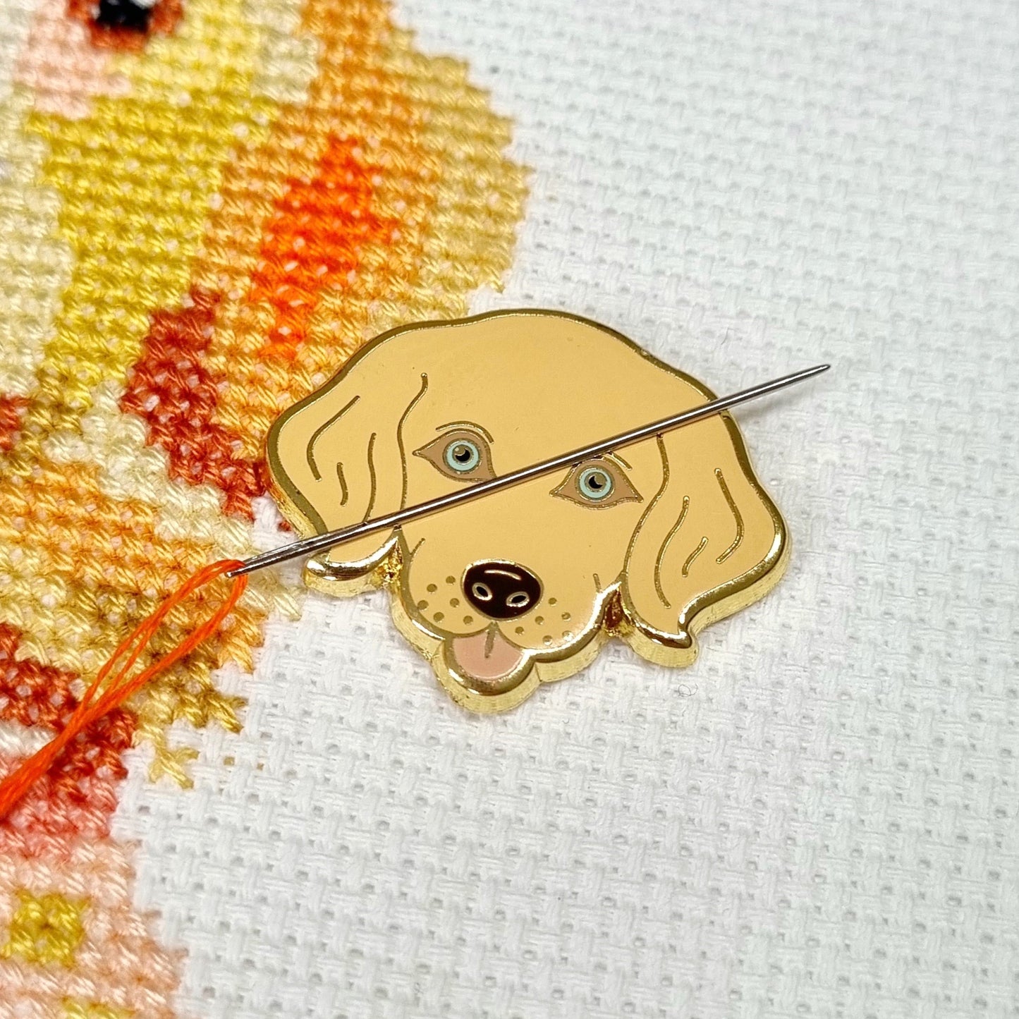 Mandala King Charles Spaniel Dog Counted Cross Stitch Kit