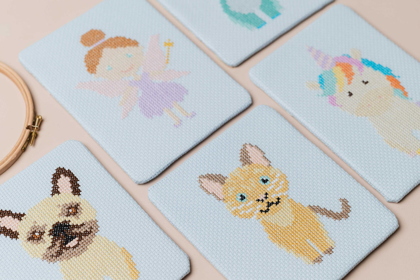 Unicorn Counted Cross Stitch Kit for Children