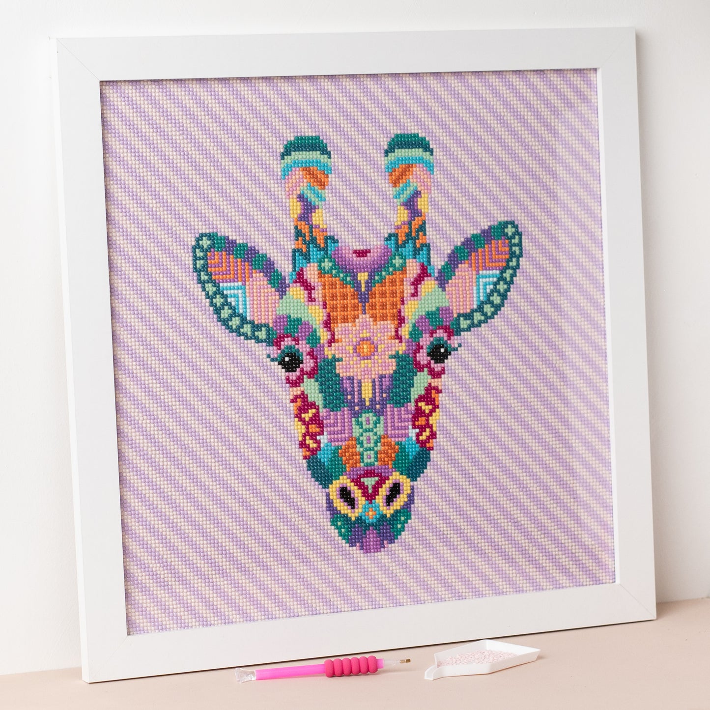 Mandala Giraffe Diamond Painting Kit