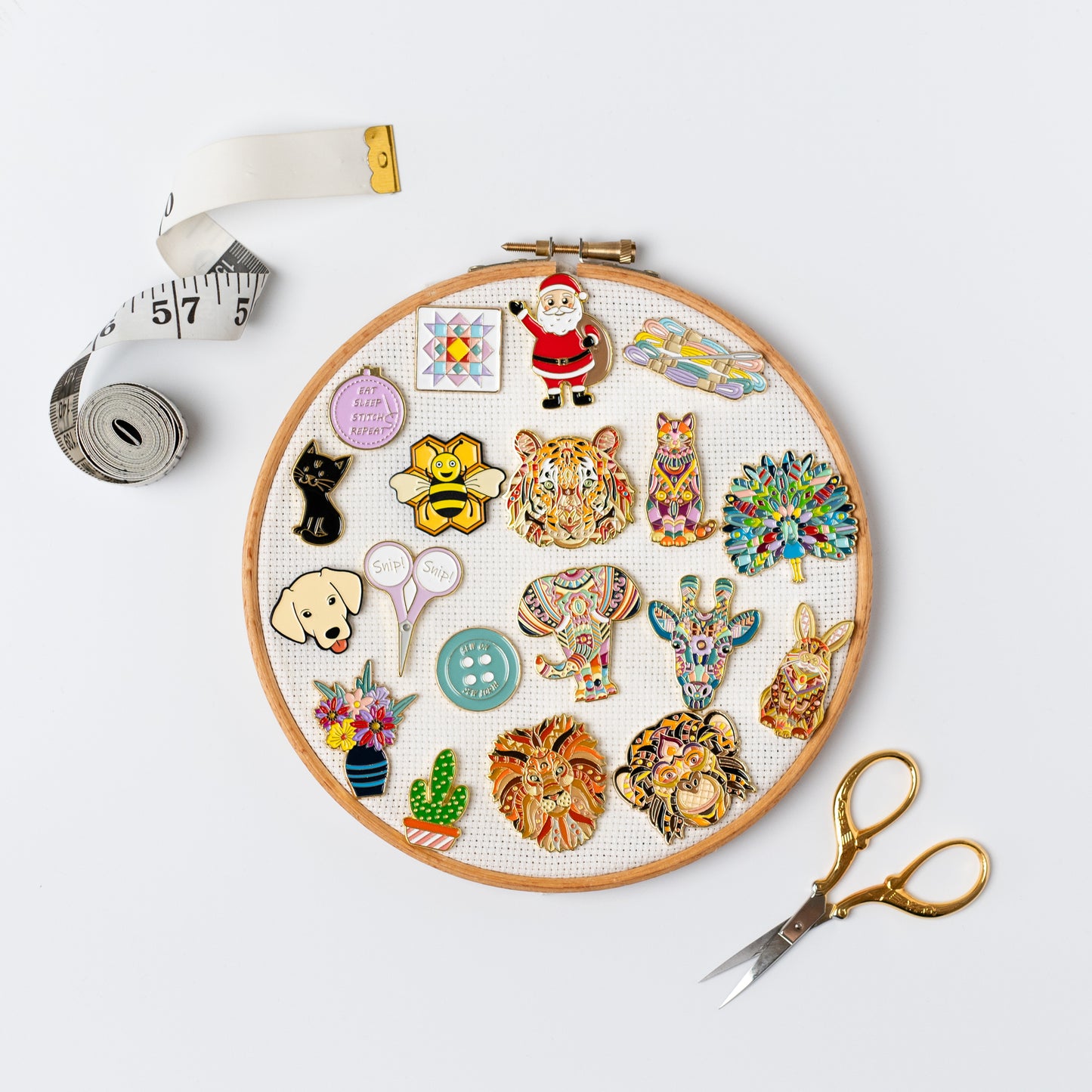 Mandala Bee Cross Stitch Kit