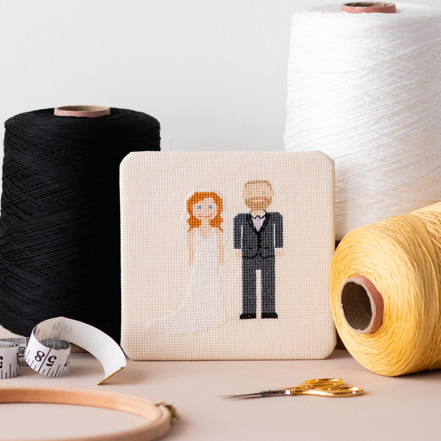 Melocharacters: The Wedding Edition Cross Stitch Pattern