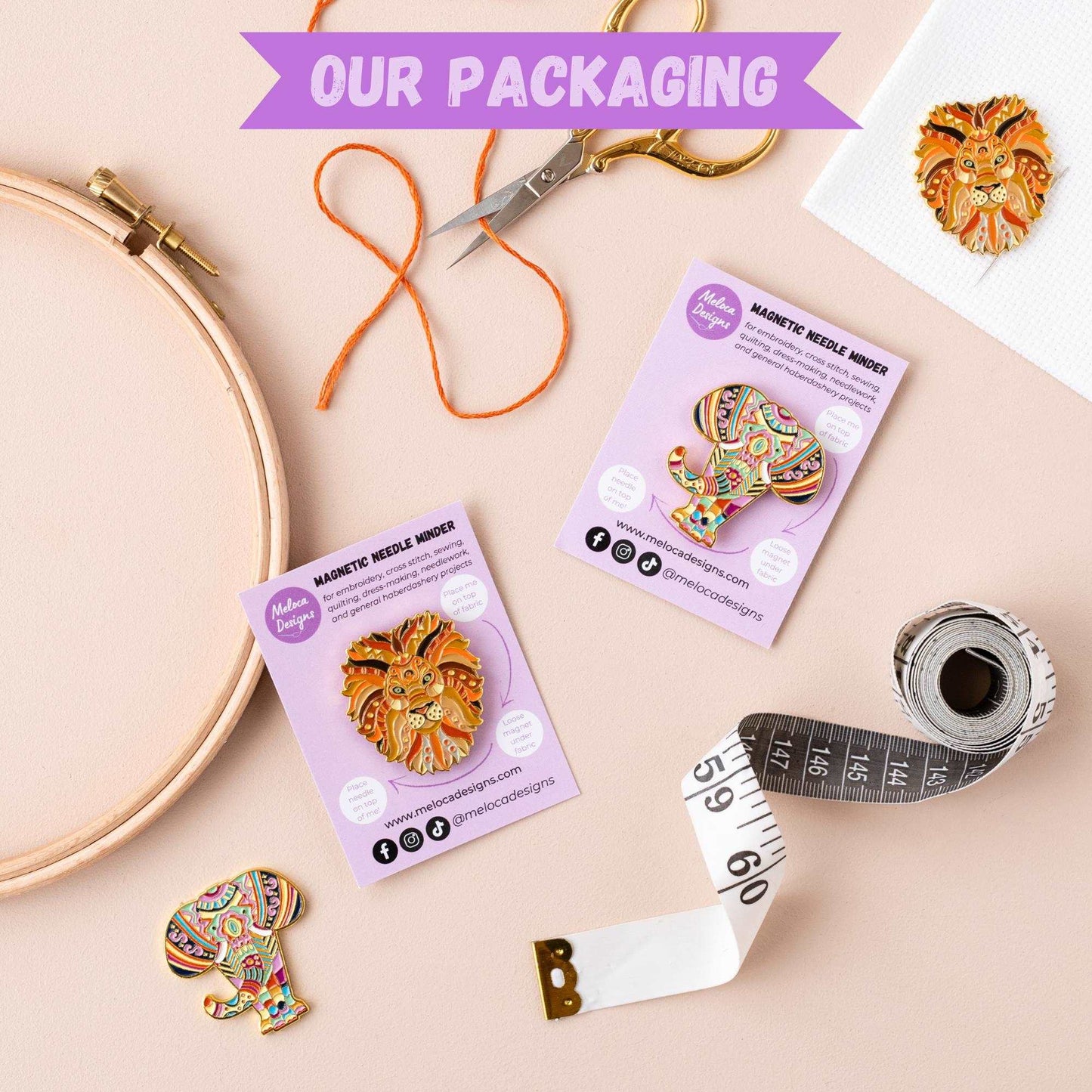 Black Cat Needle Minder