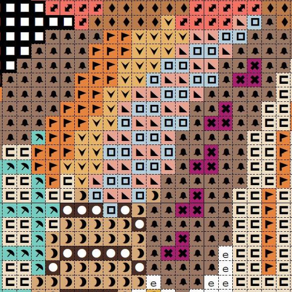 Mandala Owl Counted Cross Stitch Kit