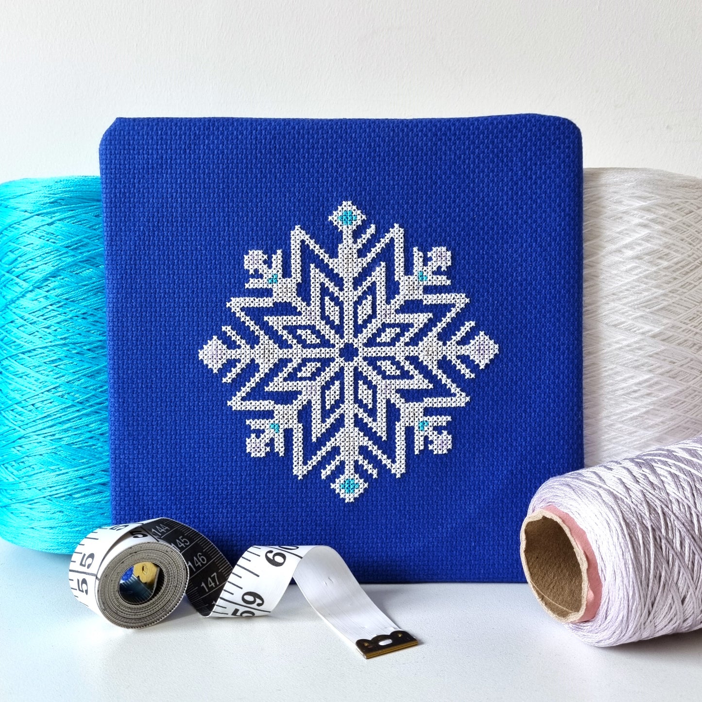 Snowflake Cross Stitch Pattern