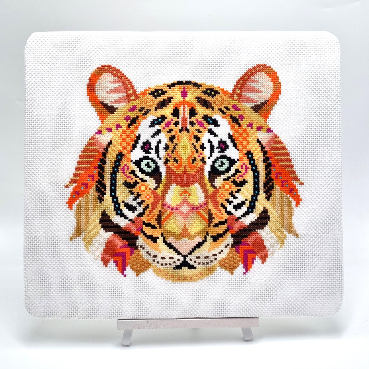 Mandala Tiger Cross Stitch Kit