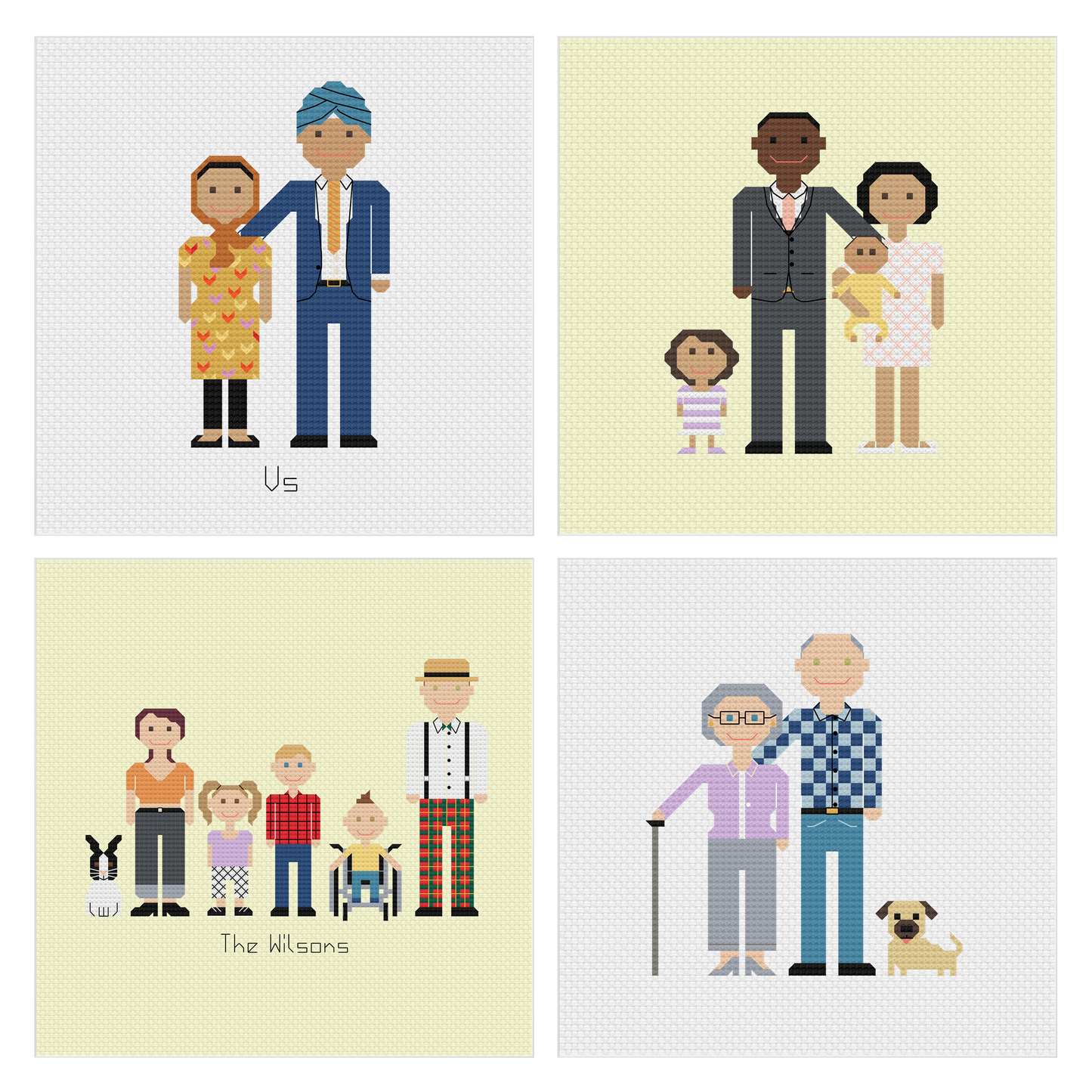 Melocharacters - A Do-It-Yourself Custom Character Cross Stitch Pattern Ebook