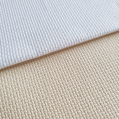 cream aida fabric pack small squares 30cm cotton cross stitch fabric