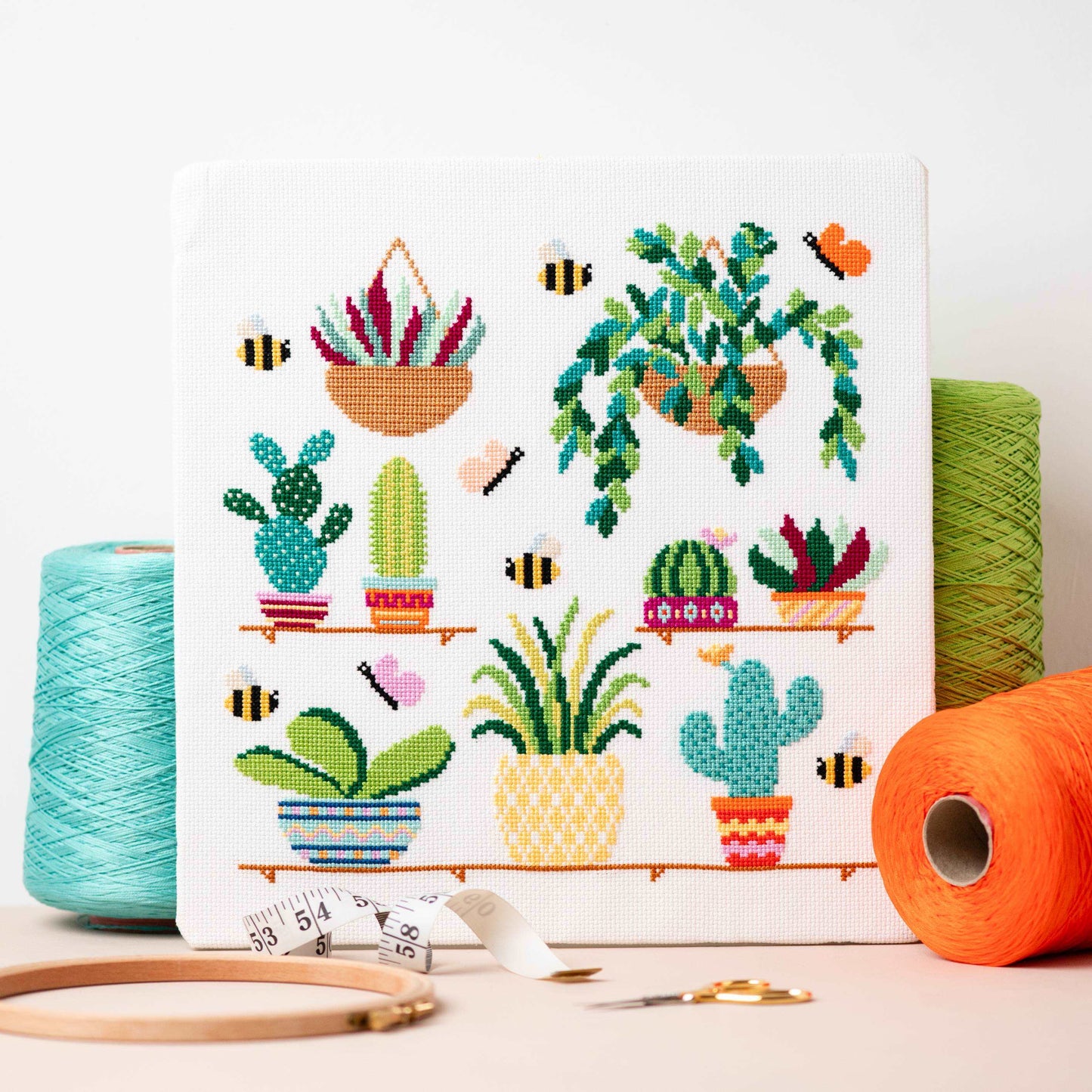 Cacti Cross Stitch Pattern