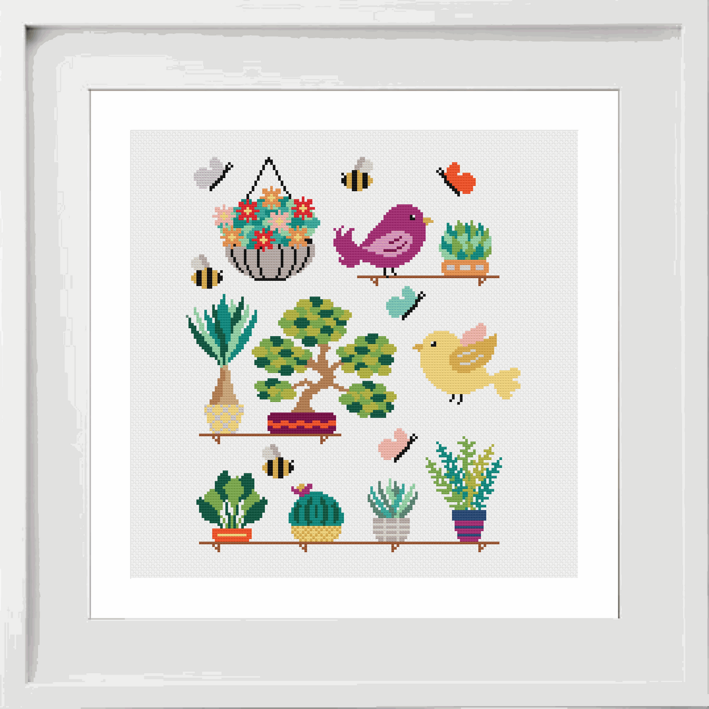 Cacti Cross Stitch Pattern