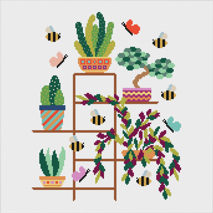 Cacti Cross Stitch Pattern