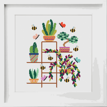 Cacti Cross Stitch Pattern
