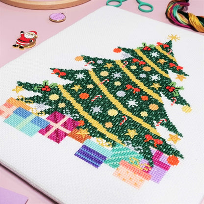 Christmas Tree Cross Stitch Pattern
