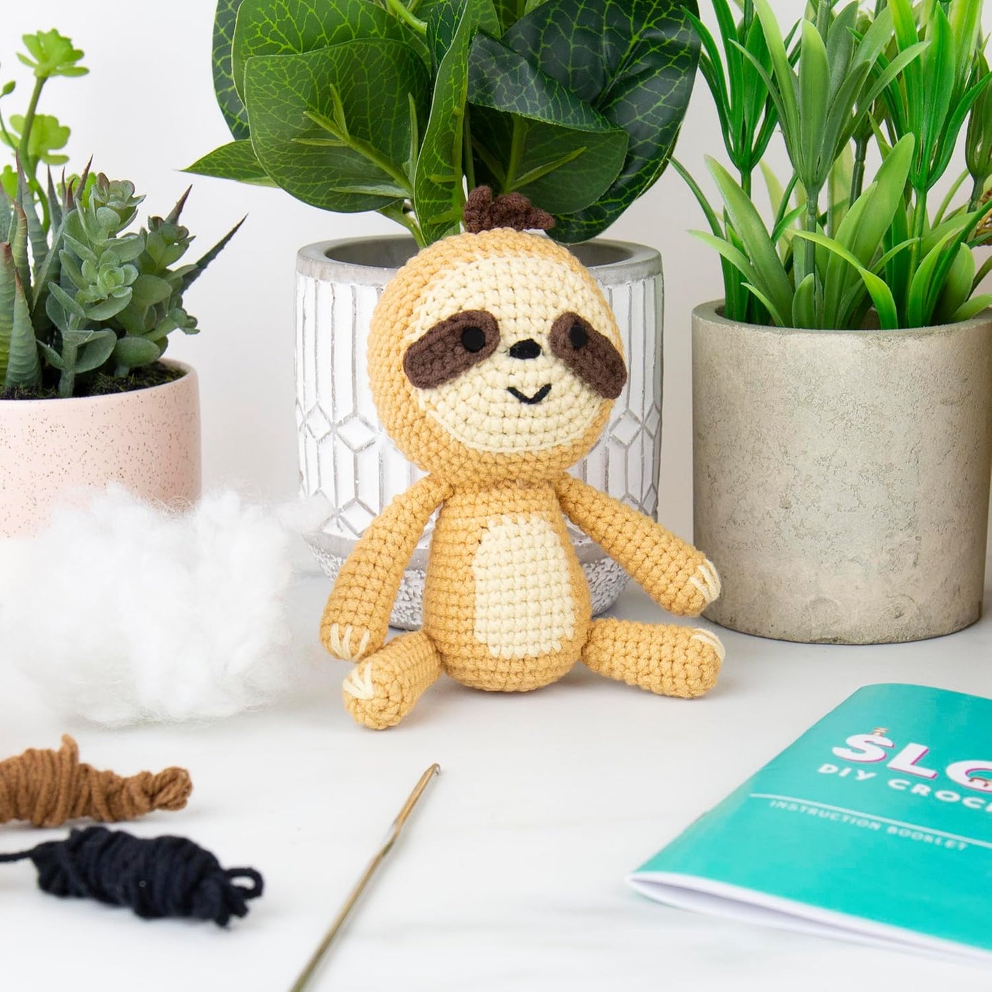 Sloth Crochet Kit