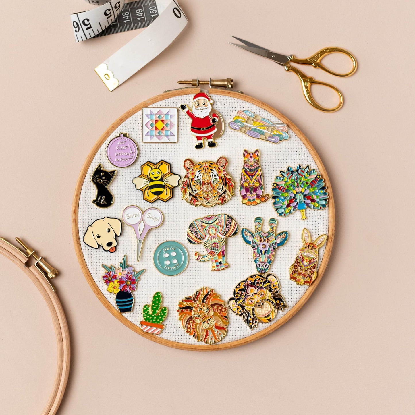 LIMITED EDITION - Cross Stitch Kits x2 and Needle Minder x1 Bundle