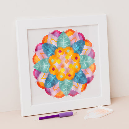 Mandala Flower Diamond Painting Kit