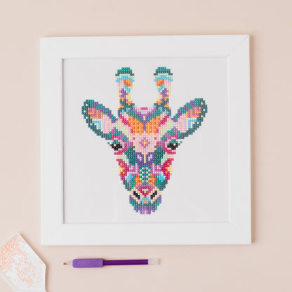 Mandala Giraffe Diamond Painting Kit