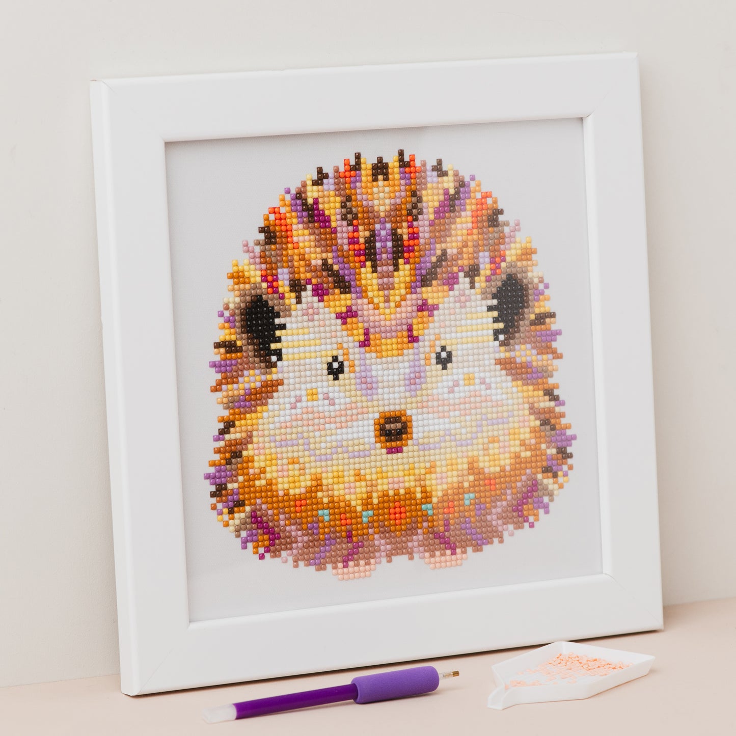 Mandala Hedgehog Diamond Painting Kit