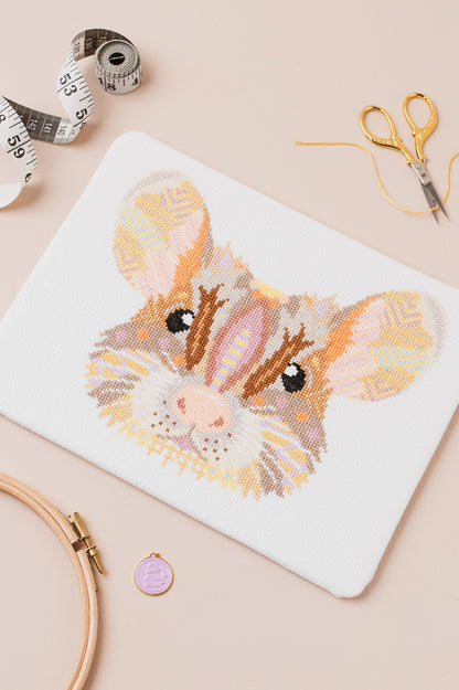 Mandala Mouse Cross Stitch Pattern