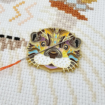 Mandala Otter Counted Cross Stitch Kit