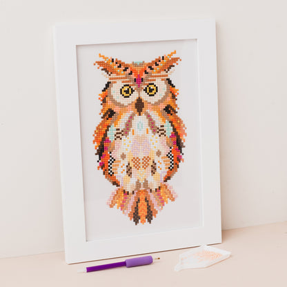 Mandala Owl Diamond Painting Kit