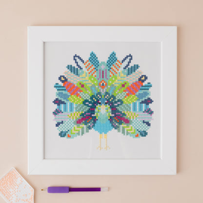 Mandala Peacock Diamond Painting Kit