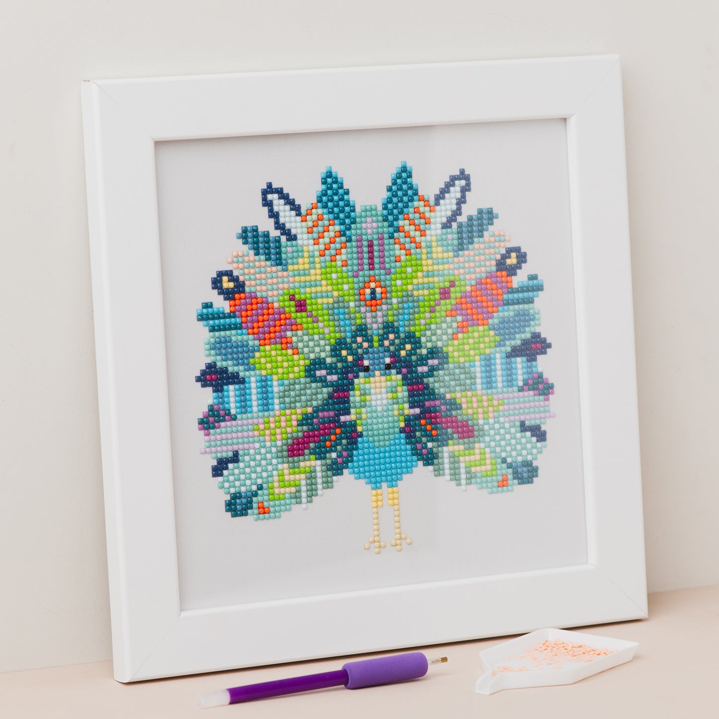 Mandala Peacock Diamond Painting Kit