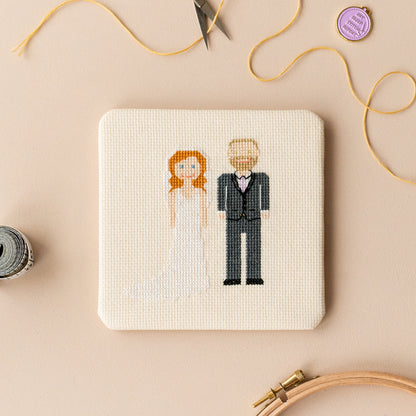 Melocharacters: The Wedding Edition Cross Stitch Kit