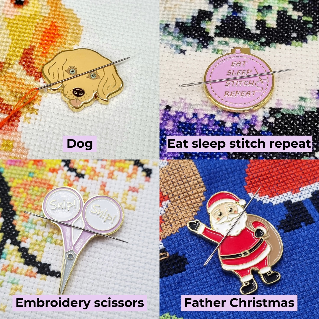 Needle Minder Set of 4 - Choose Your Own