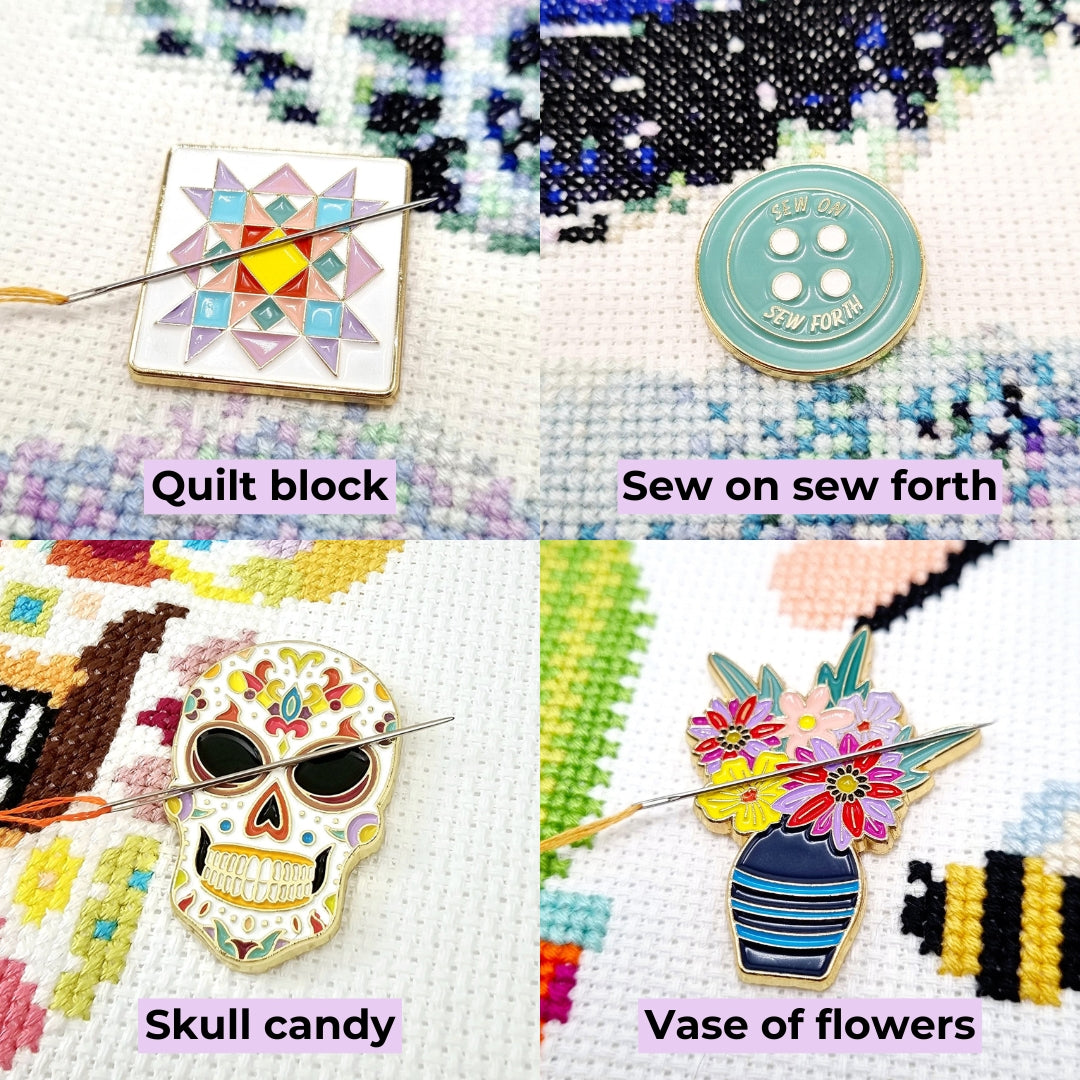 Needle Minder Set of 4 - Choose Your Own