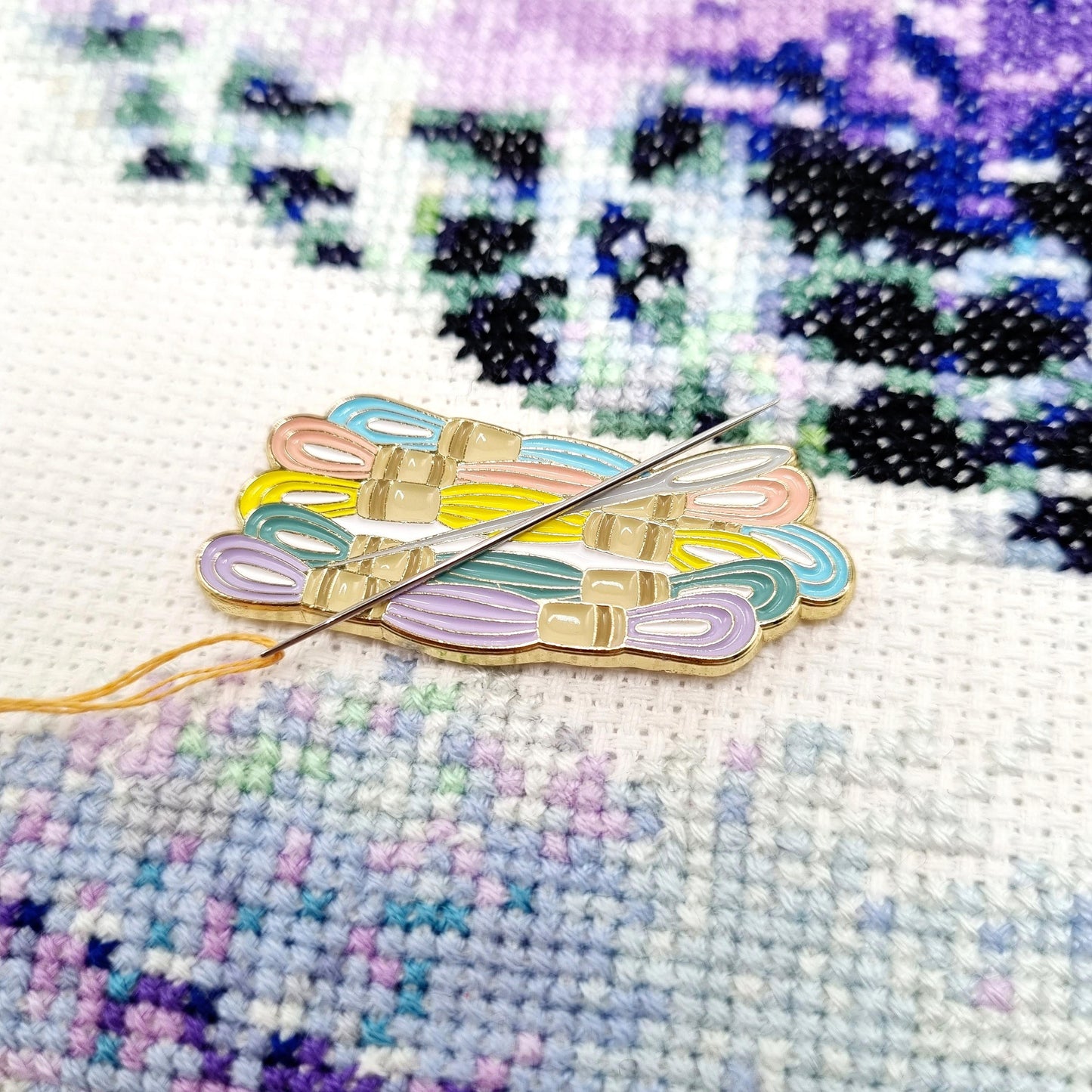 Mandala Unicorn Counted Cross Stitch Kit