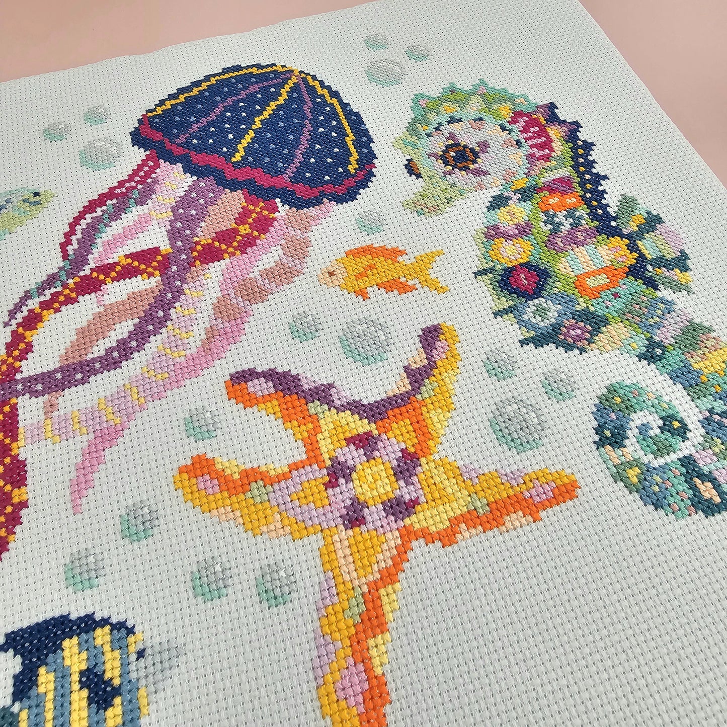 Meloca Stitch Circle - Quarterly Cross Stitch Subscription