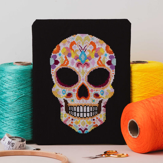 Skull Candy Counted Cross Stitch Kit