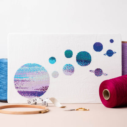 Solar System Cross Stitch Kit