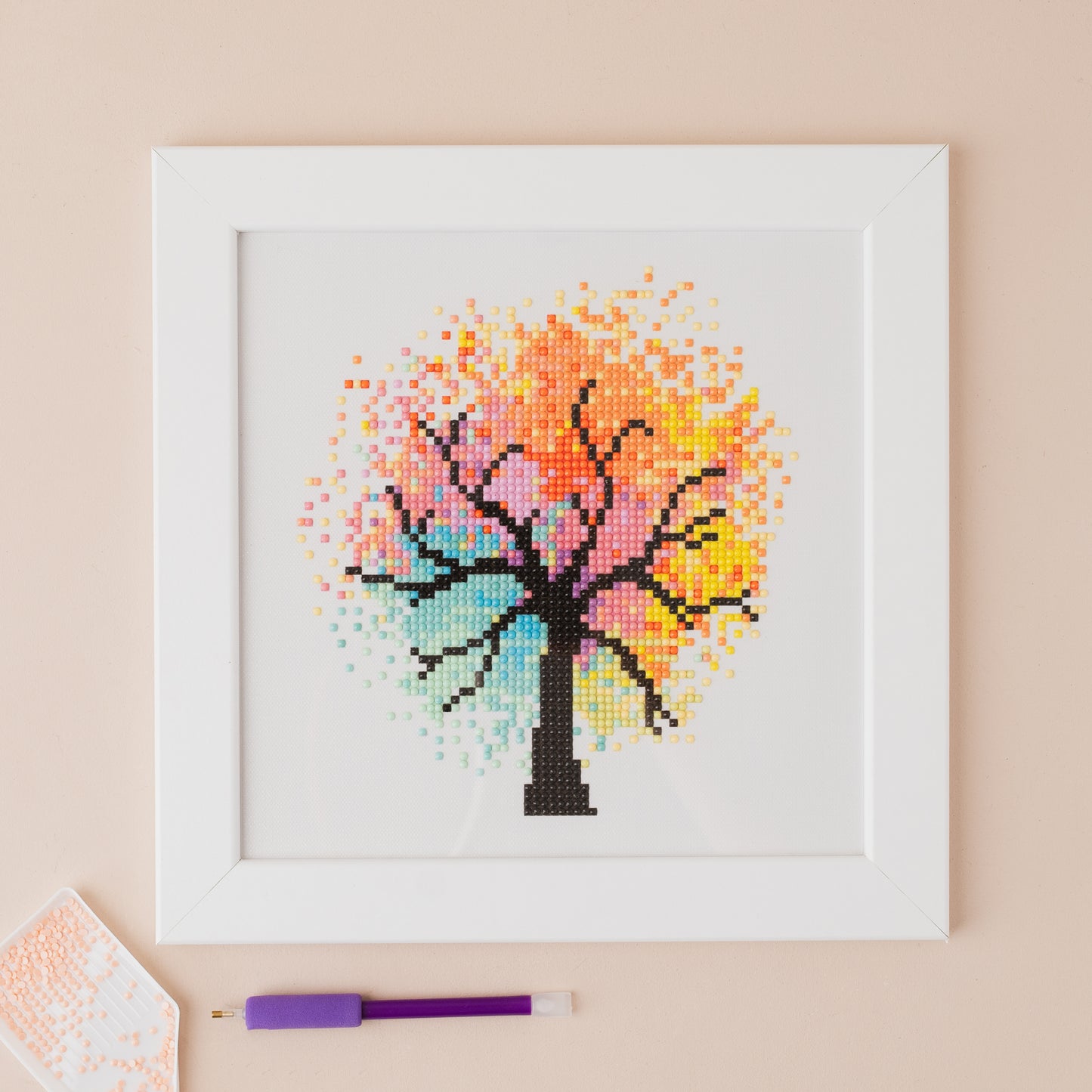 Watercolour Tree Diamond Painting Kit