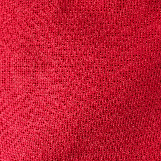 DISCONTINUED 14 Count Red Aida Fabric 57 x 100 Inches / 145 x 250cm APPROXIMATELY