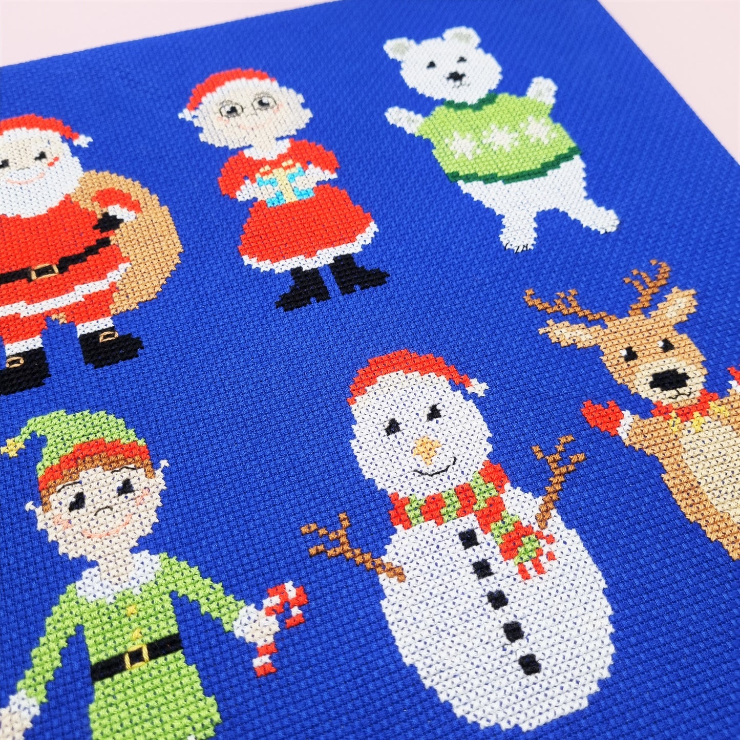 Christmas Characters Cross Stitch Pattern