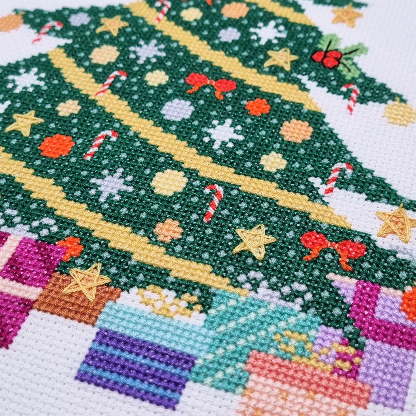 Christmas Tree Cross Stitch Kit