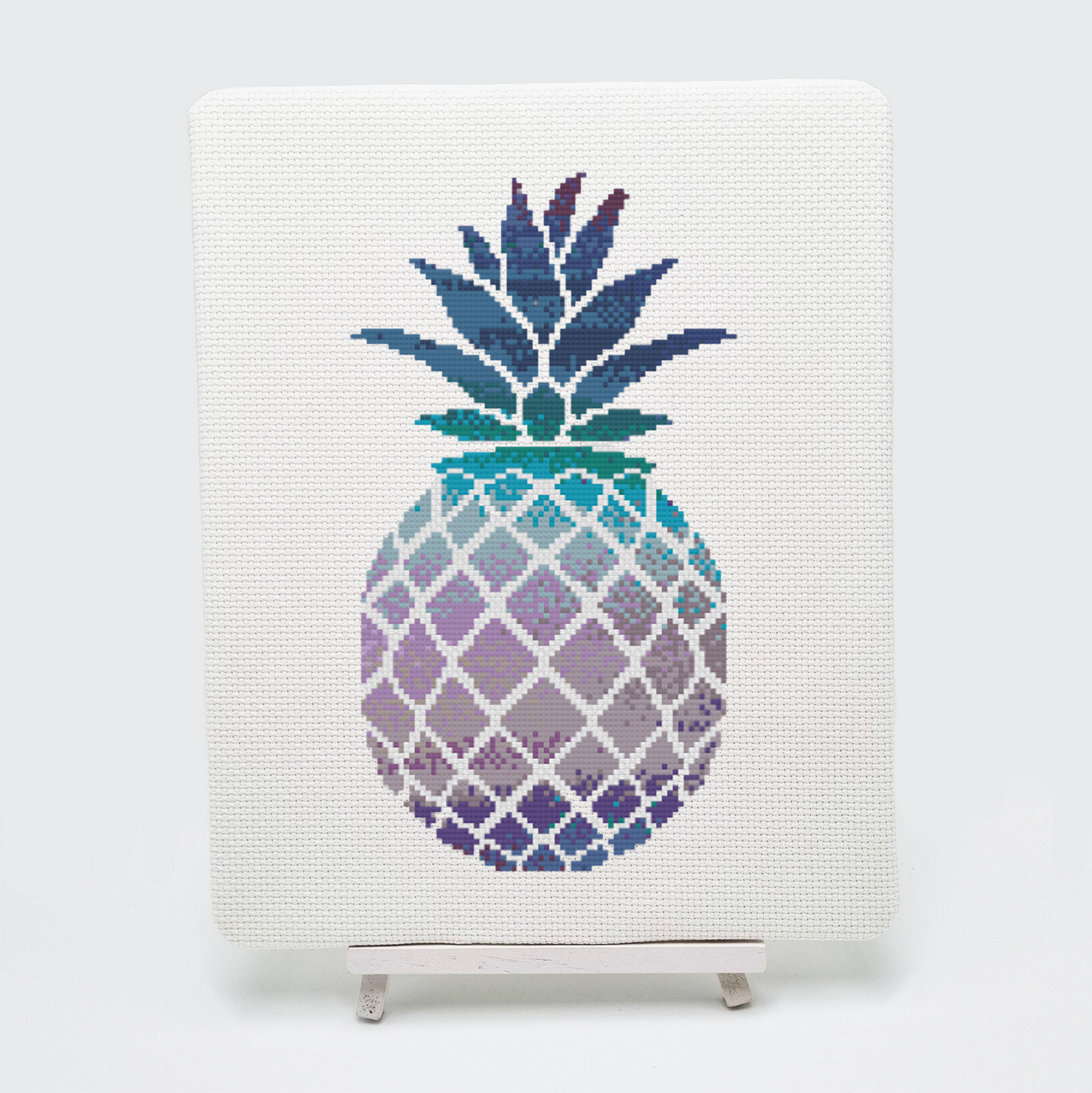Watercolour Pineapple Cross Stitch Pattern