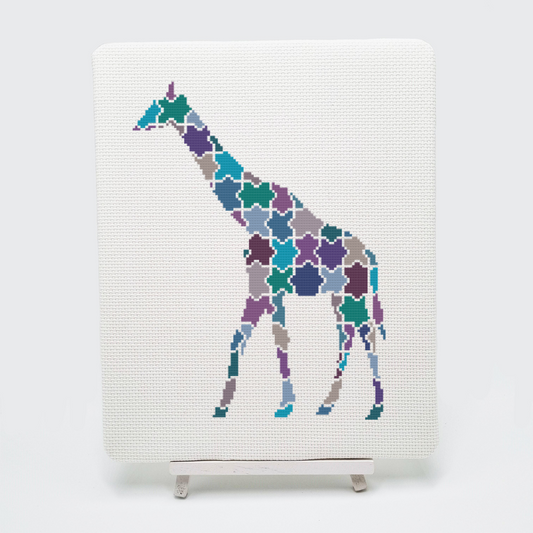Jigsaw Giraffe Cross Stitch Kit