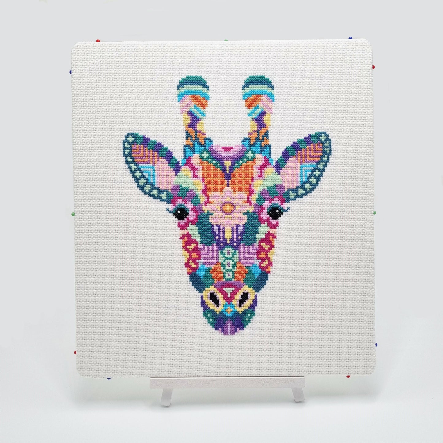 Mandala Giraffe Cross Stitch Kit