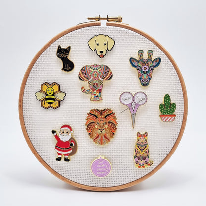 Mandala Elephant Needle Minder