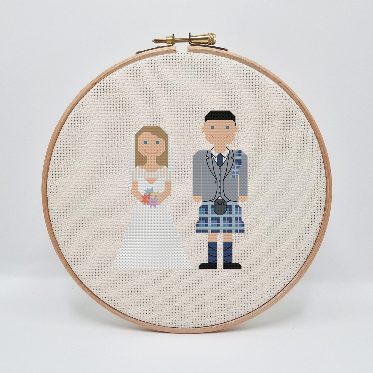 Melocharacters: The Wedding Edition Cross Stitch Kit