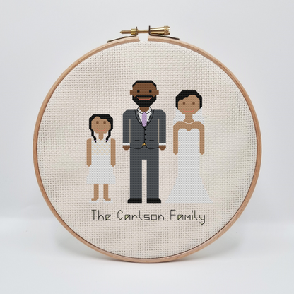 Melocharacters: The Wedding Edition Cross Stitch Kit