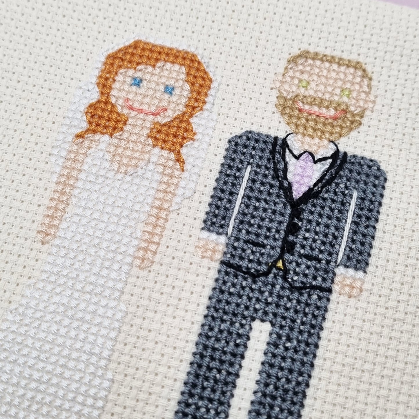 Melocharacters: The Wedding Edition Cross Stitch Pattern