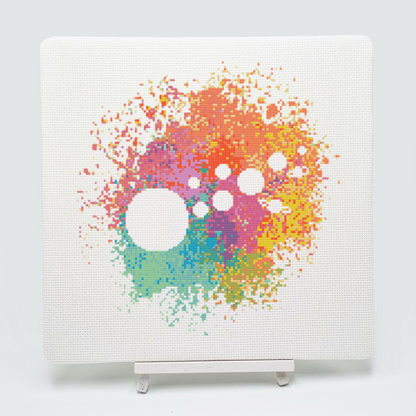 Watercolour Planets Cross Stitch Kit
